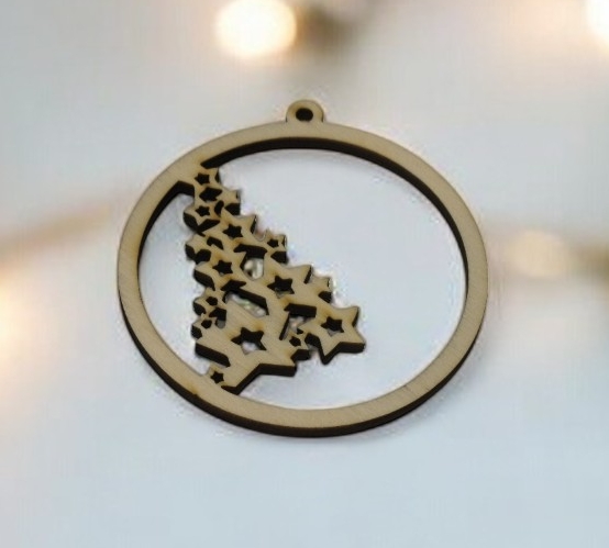 Weihnachts-Anhänger - Sternenbaum