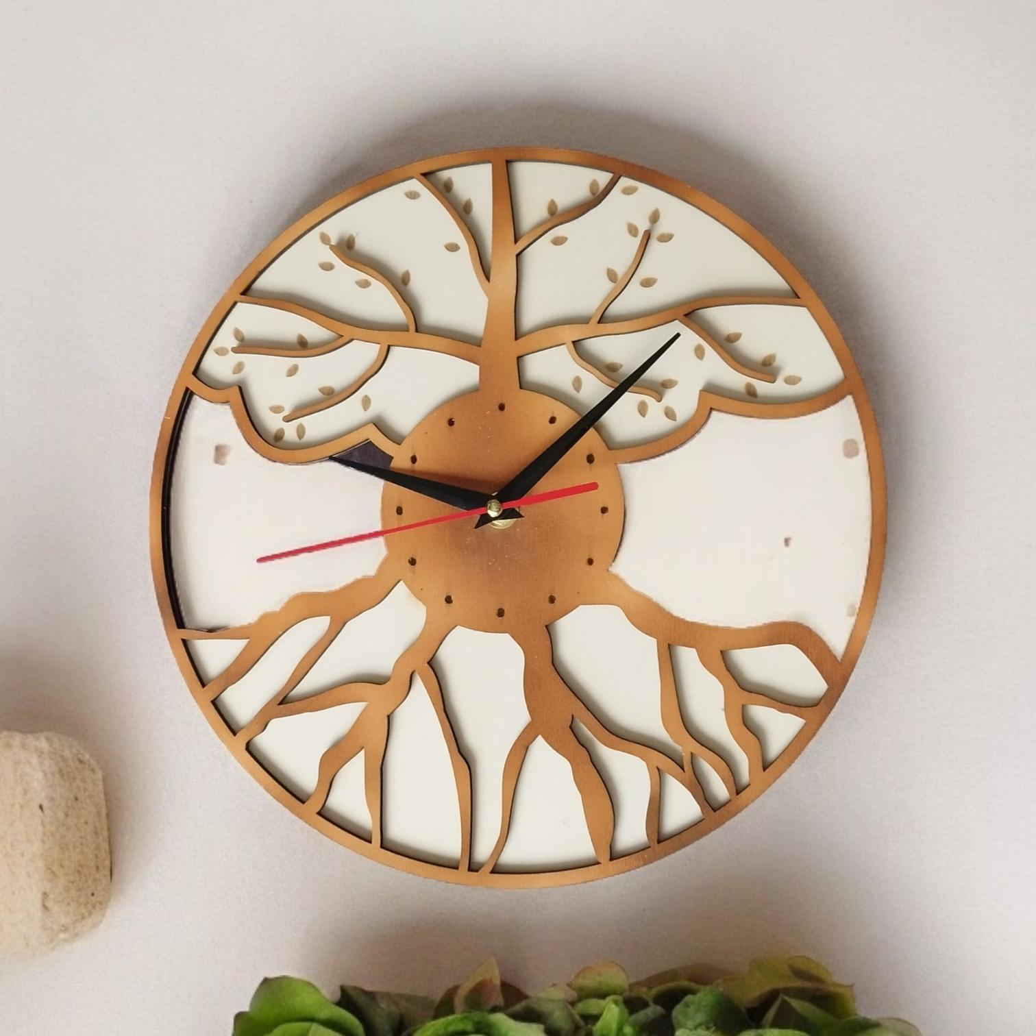 Wanduhr "Baum"