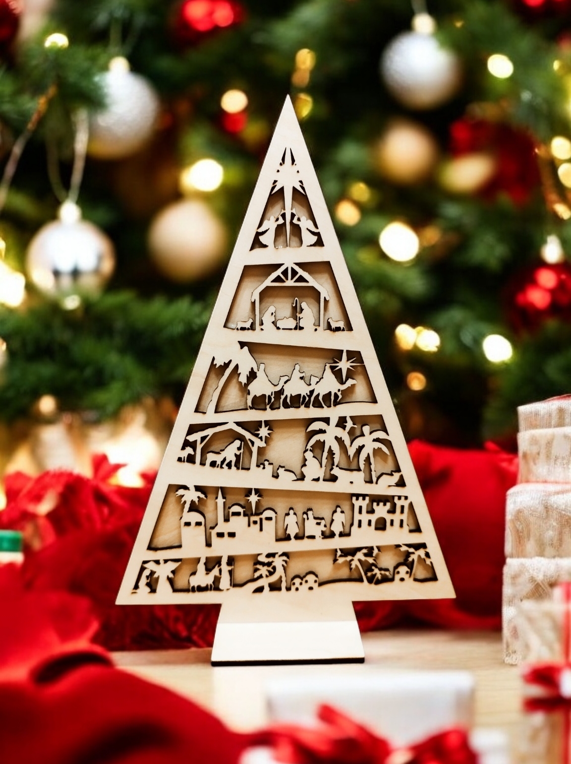 Weihnachtsbaum "Die Weihnachtsgeschichte"